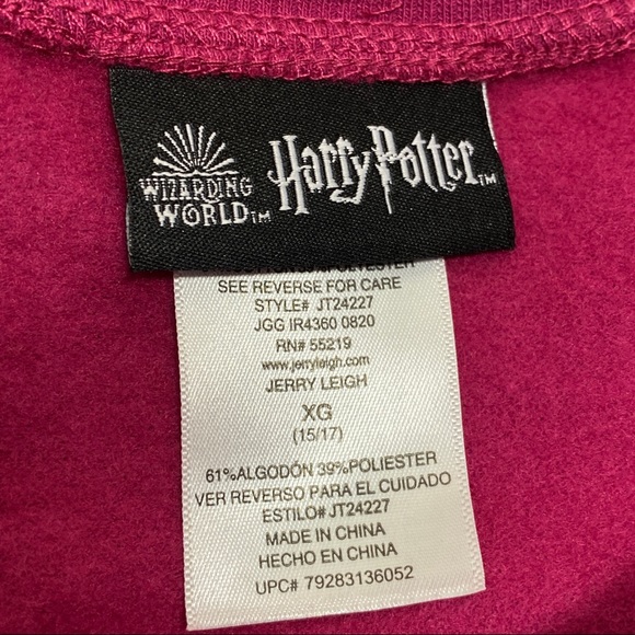 Harry Potter Quidditch Snitch Sweatshirt Size Junior Size XL - Picture 11 of 15